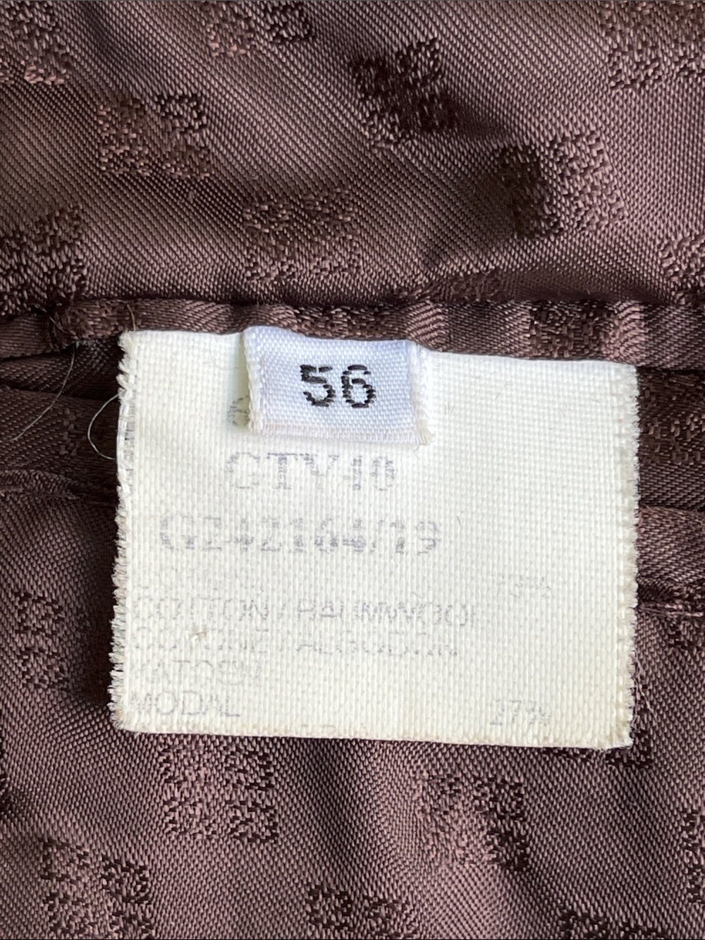 Givenchy Men's Dark Brown Velvet Sport Coat - Picture 8 of 8